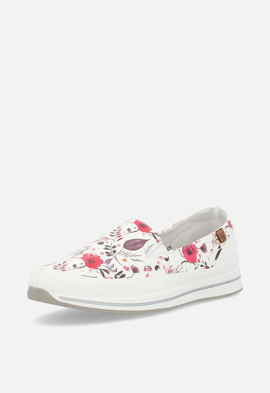 Pierre Cardin Josephine 8 Slip On Flats - White