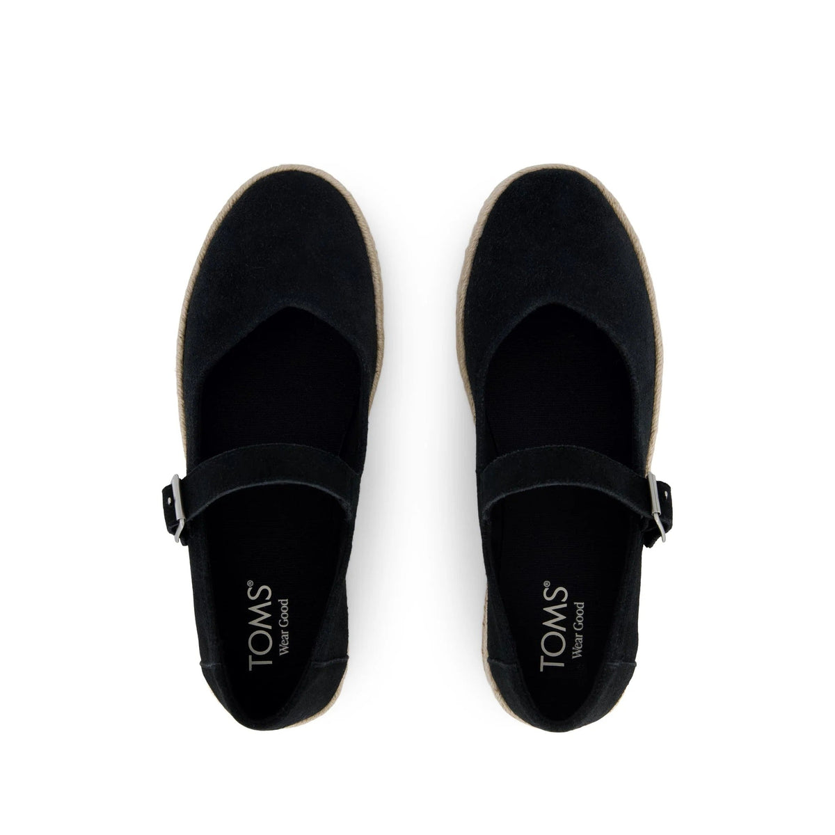 Toms Carolina Mary Jane Espadrille - Black image 5