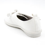 Pierre Cardin Riviera Lace Up Flats - White