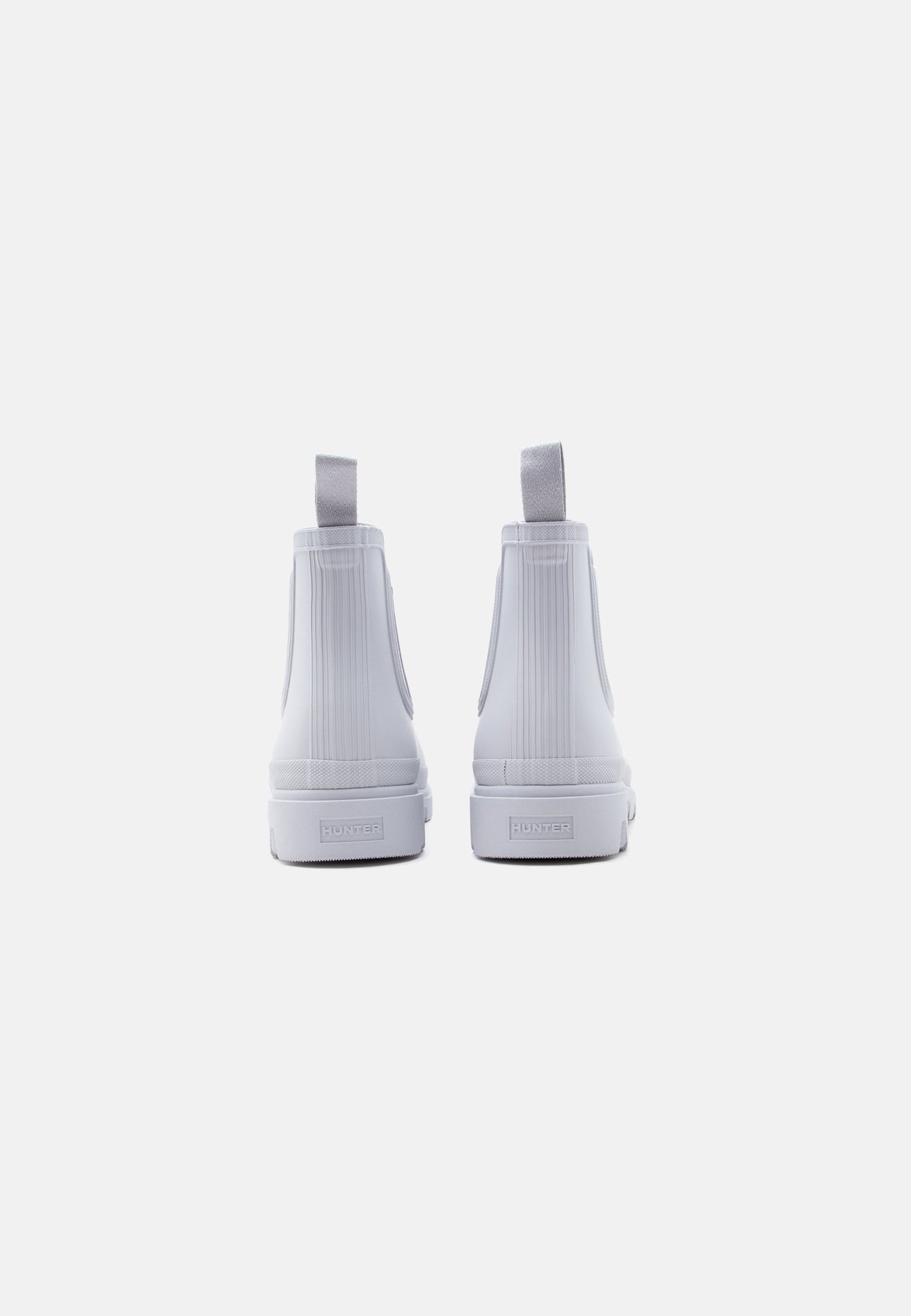 Hunter Downpour Chelsea Boot - Micro Chip (White)