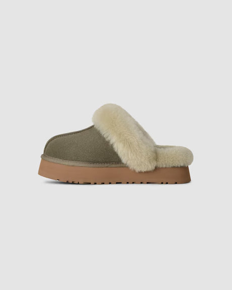 Ugg Disquette Slippers - Moss Green