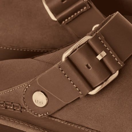 Ugg Goldenstar Villa Clog - Dark Chestnut