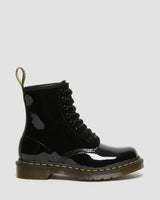 Dr Martens 1460 Patent Leather Lace Up Boots - Black