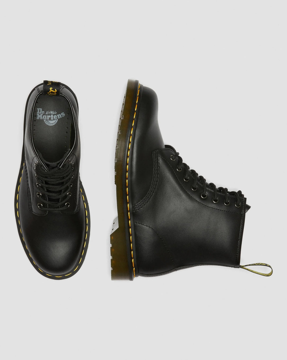 Dr Martens 1460 Nappa Leather Lace Up Boots - Black