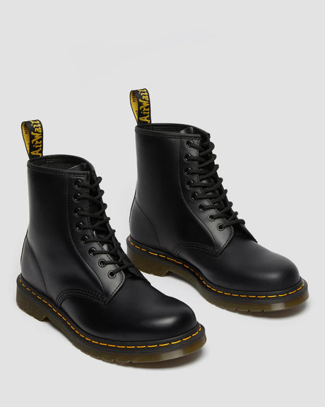 Dr Martens 1460 Smooth Leather Lace Up Boots - Black