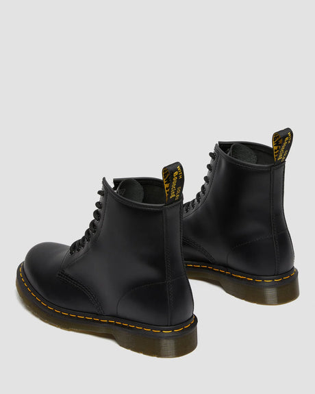 Dr Martens 1460 Smooth Leather Lace Up Boots - Black