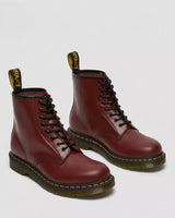 Dr Martens 1460 Smooth Leather Lace Up Boots - Cherry Red