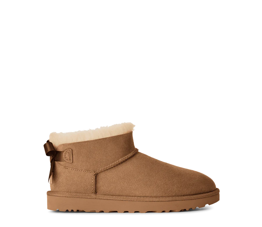 Ugg Ultra Mini Bailey Bow - Chestnut