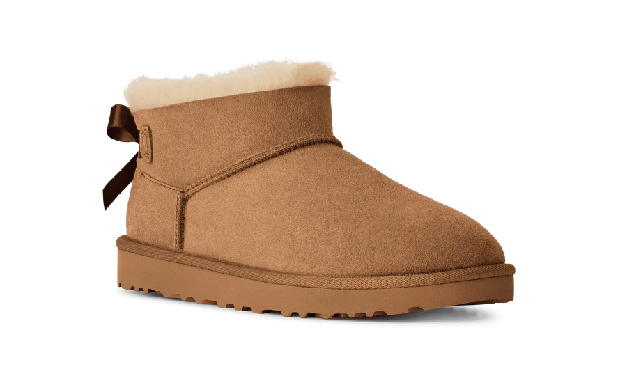 Ugg Ultra Mini Bailey Bow - Chestnut