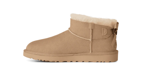 Ugg Ultra Mini Bailey Bow - Sand