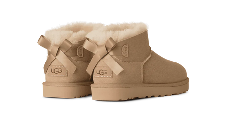 Ugg Ultra Mini Bailey Bow - Sand