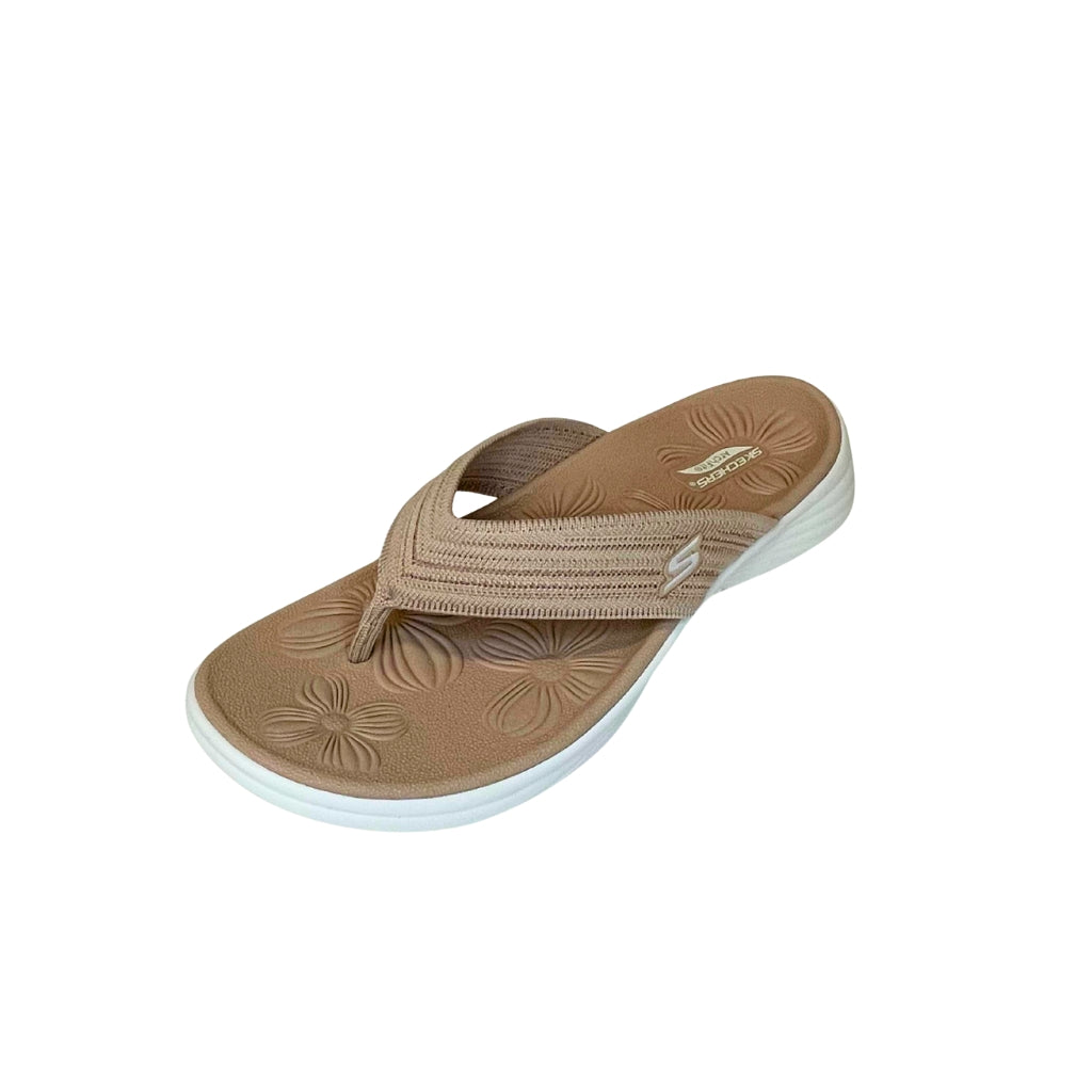 Skechers taupe Arch Fit RADIANCE LURE sandal
