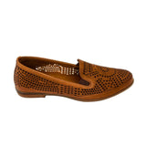 Gia Coconut Leather Cut Out Loafer – side view