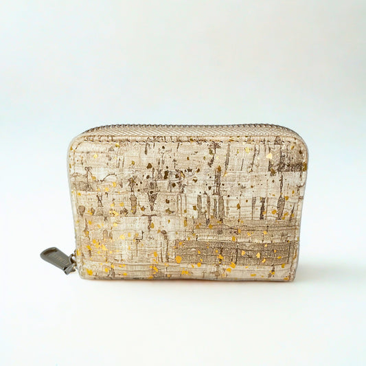 Wild Alice cork ZIP AROUND PURSE