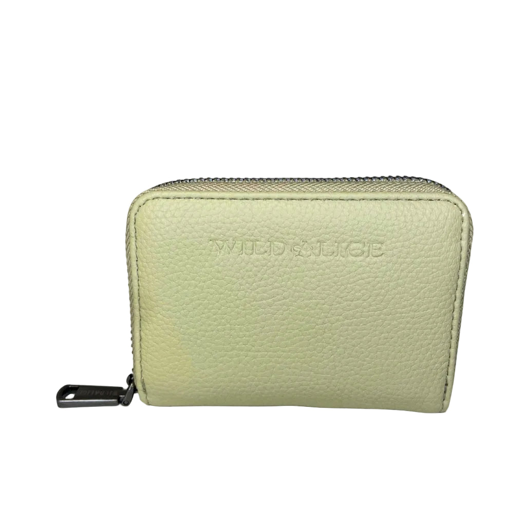 Wild Alice Cream Zip Around Purse – product image 1