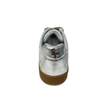 Savoy Retro Lace Up Sneaker - Silver Metallic