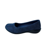 Footflex Push In Flats - Blue