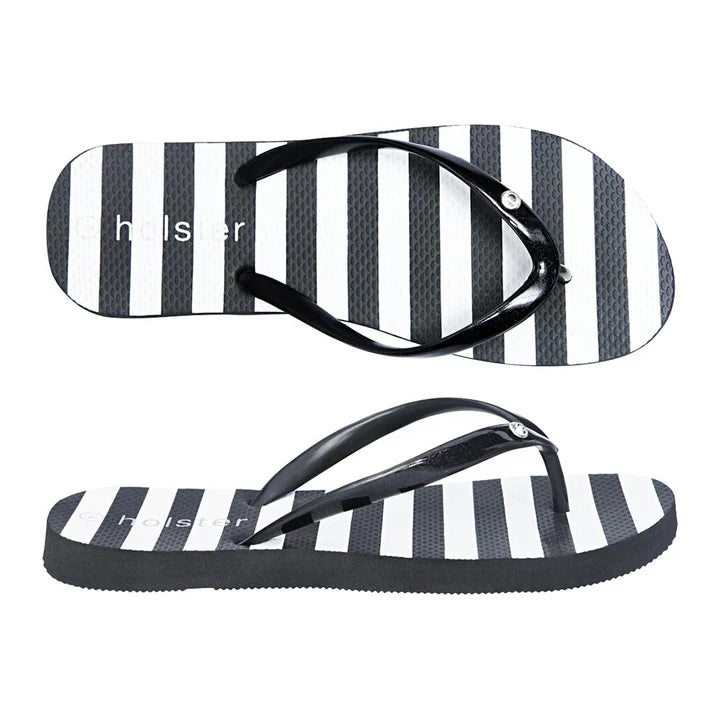 Holster Striped Holiday Sandal – side view