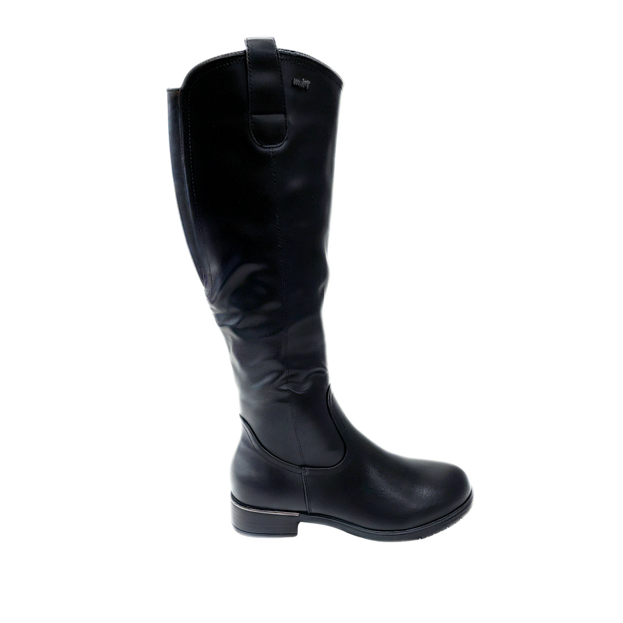 Plum Long Rider Boot - Black