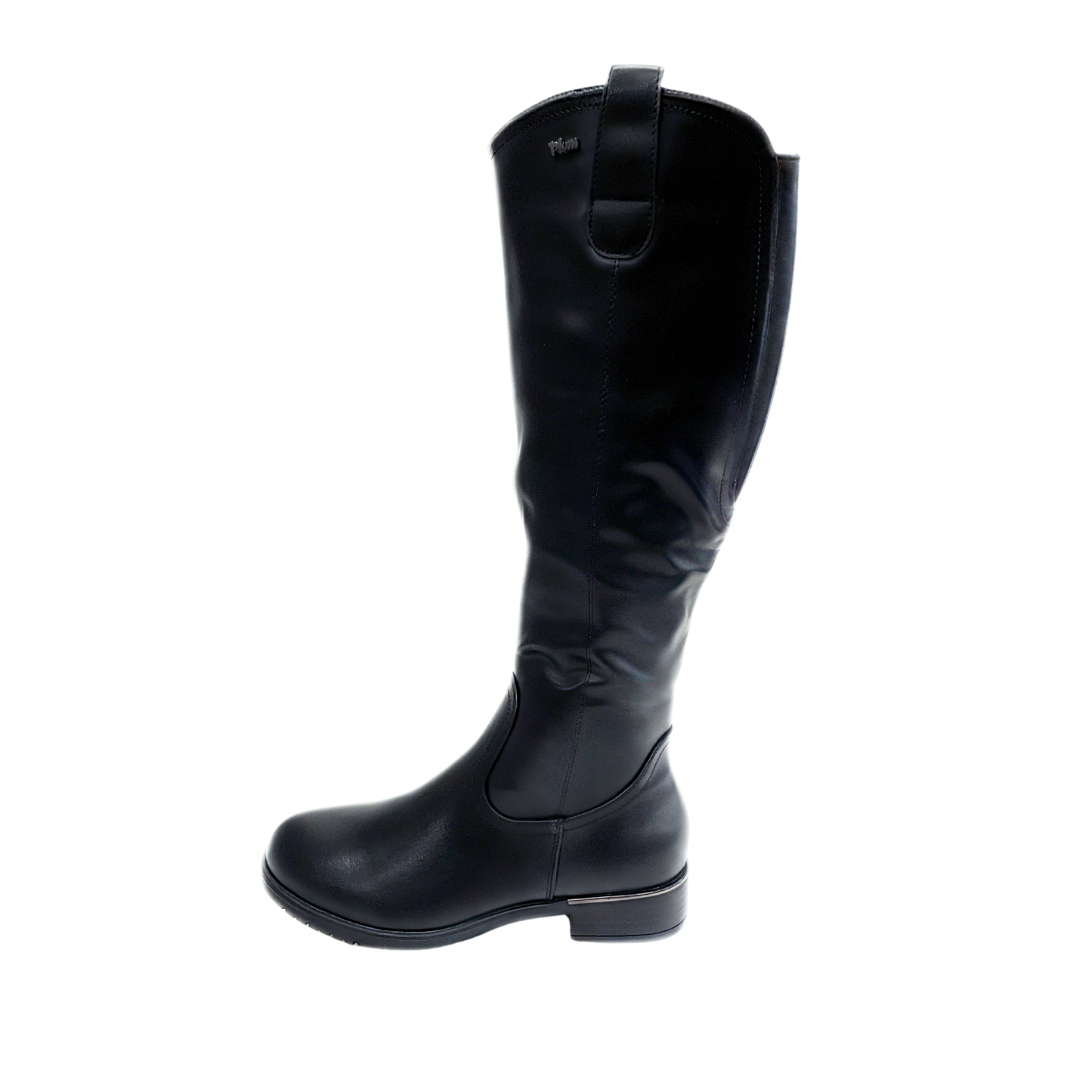 Plum Long Rider Boot - Black