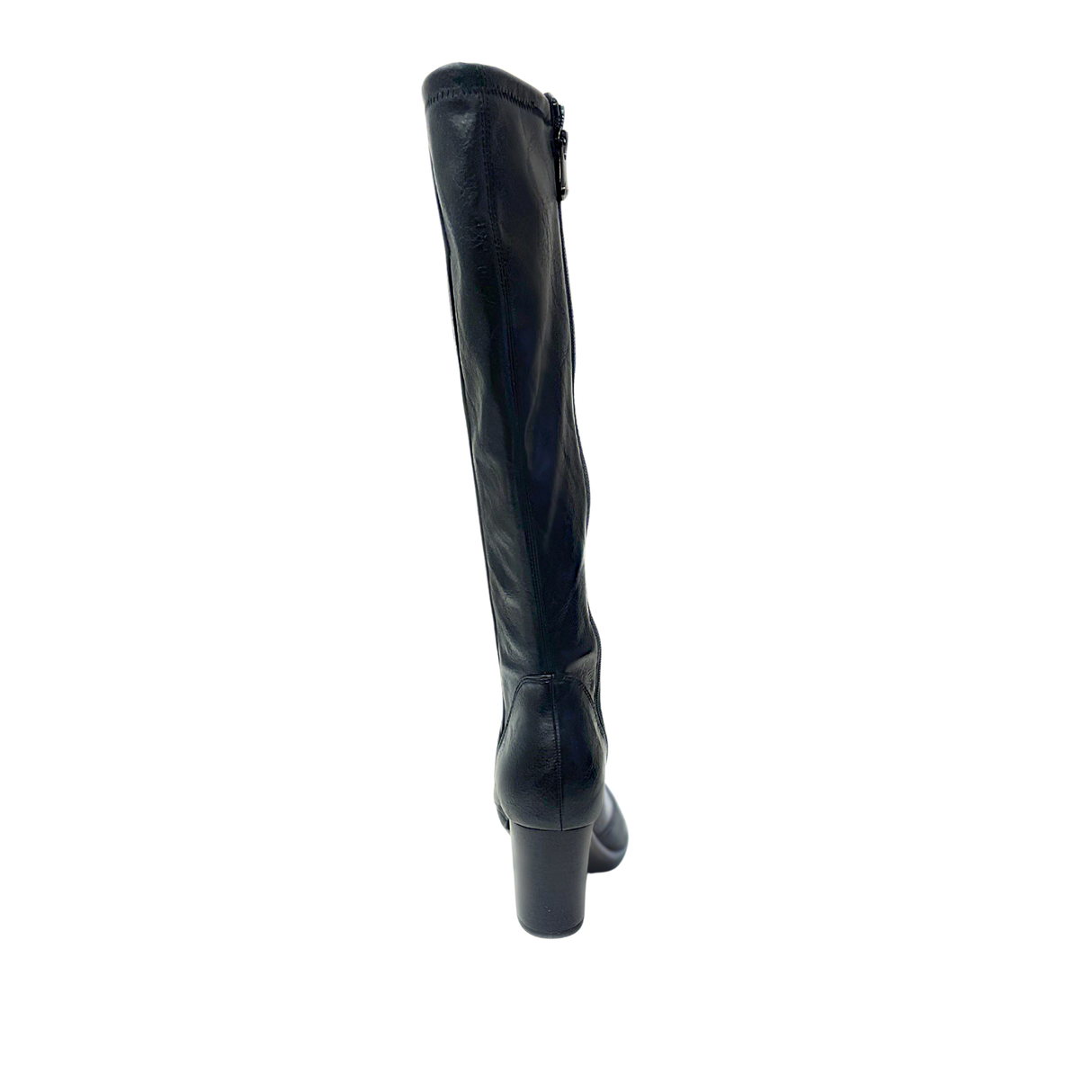 Long Heel Boot - Black