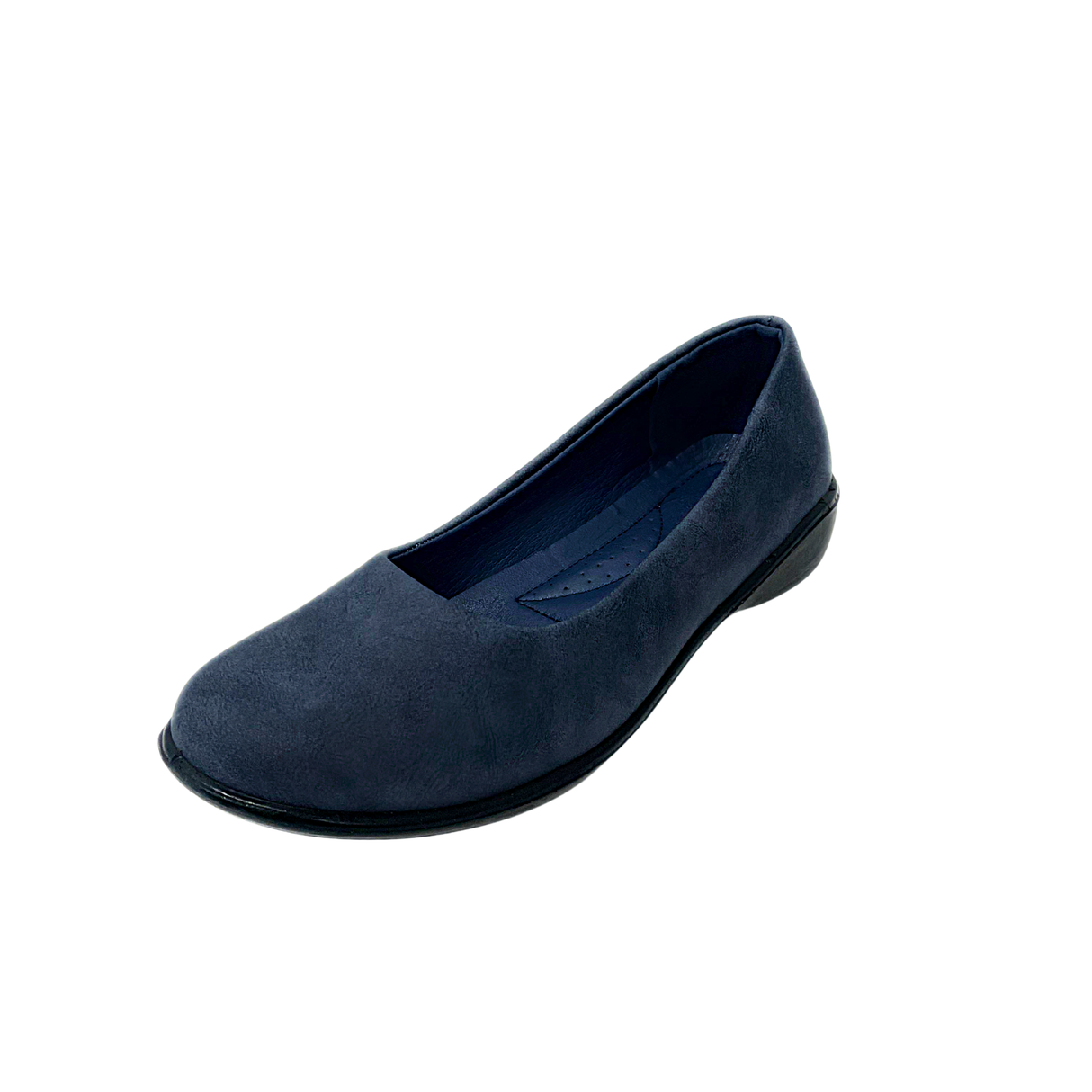 Footflex Push In Flats - Blue