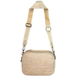 Wild Alice Beige Quilt Crossbody Bag – product image 1