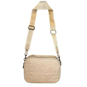 Wild Alice Beige Quilt Crossbody Bag – product image 1