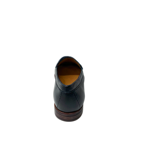 Gia Leather Loafer - Black