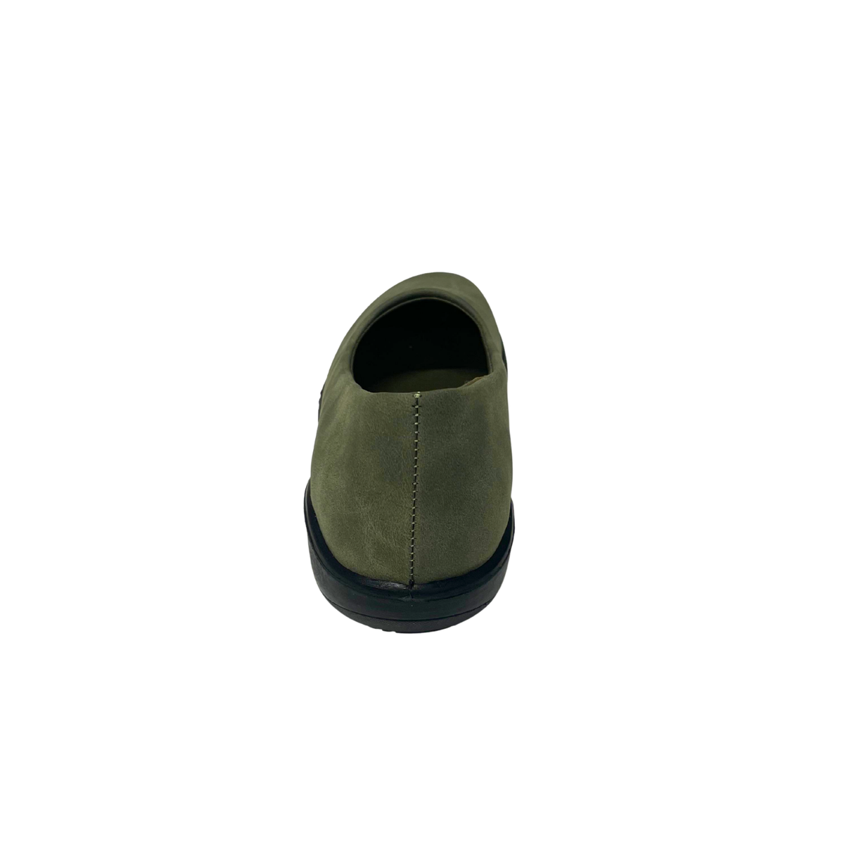 Footflex Push In Flats - Olive