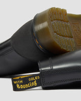 Dr Martens 1460 Guard Panel Leather Lace Up Boots  - Black