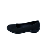 Footflex Push In Flats - Black