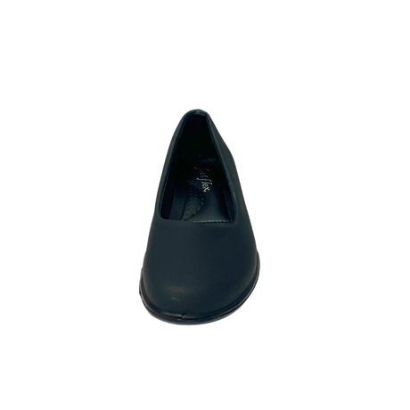 Footflex Push In Flats - Black