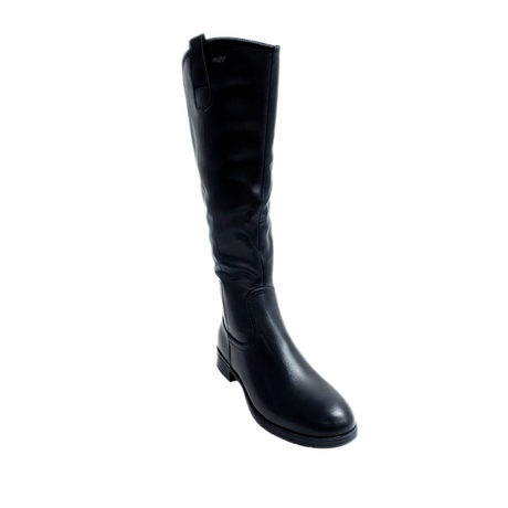 Plum Long Rider Boot - Black