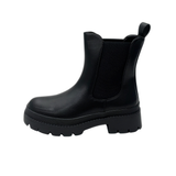 Savoy Chelsea Lug Boot - Black