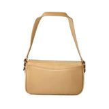 Wild Alice Beige Fold Over Sling Bag – side view