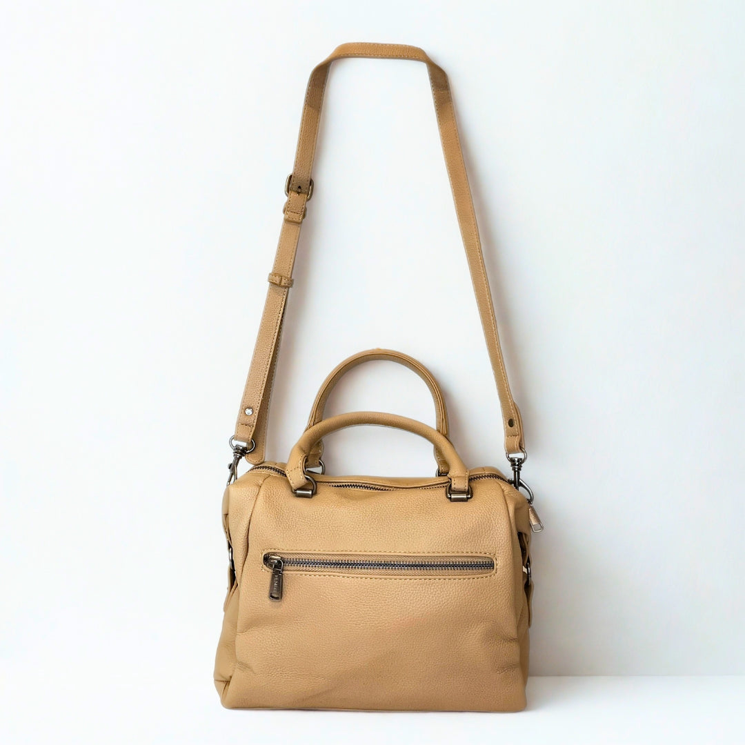 Wild Alice camel BARREL bag