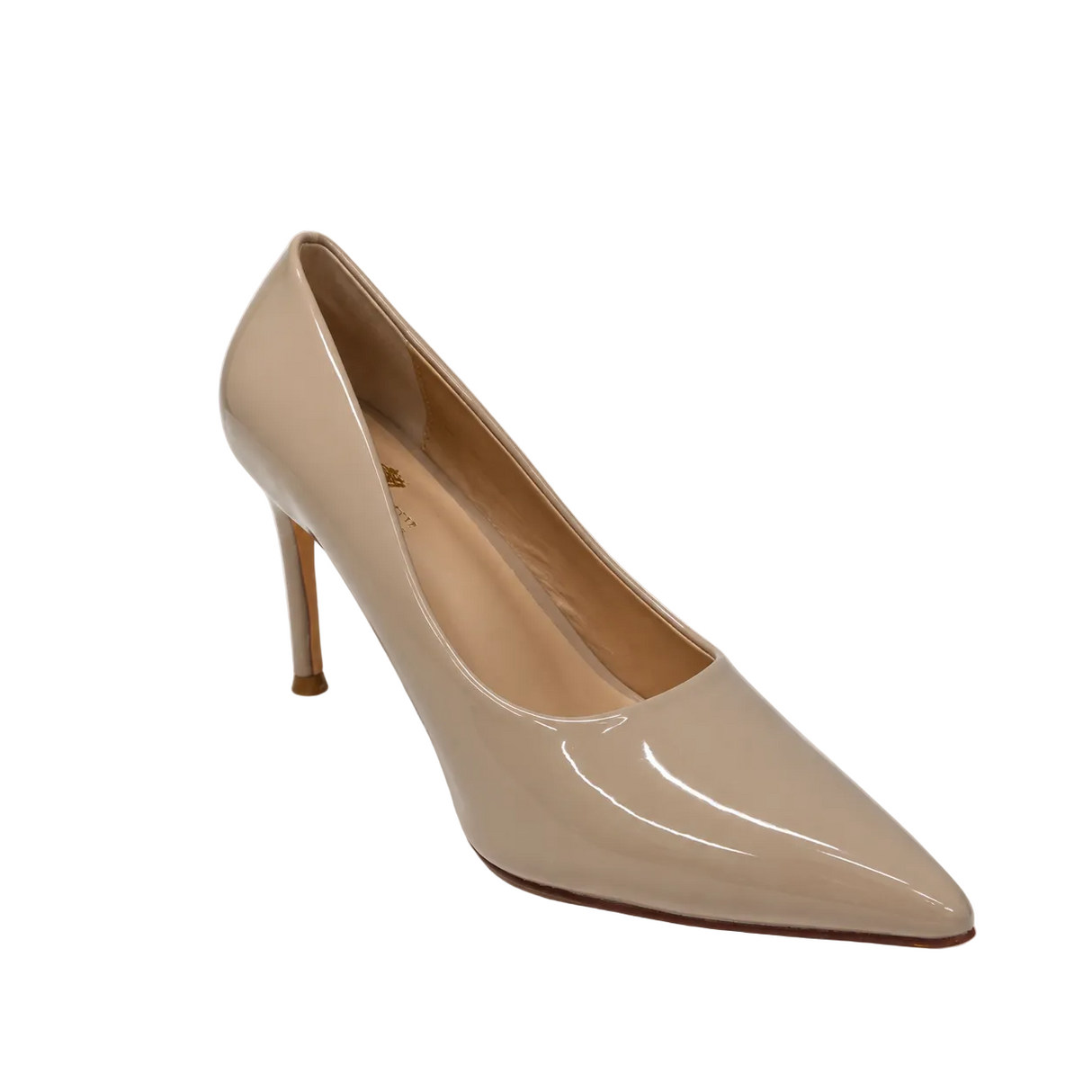 Wild Alice Pointy Court Heel - Nude