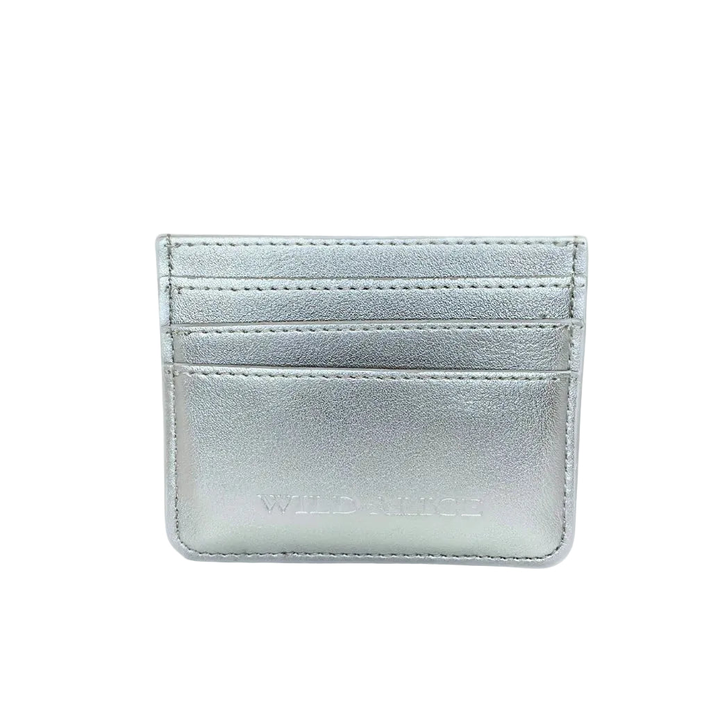 Wild Alice Silver Cardholder – product image 1