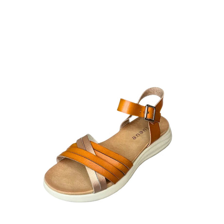 Queue Camel Criss Cross Strappy Sandal – product image 1