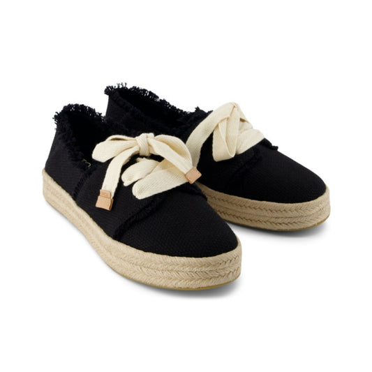 TOMS black CAROLINA lace-up