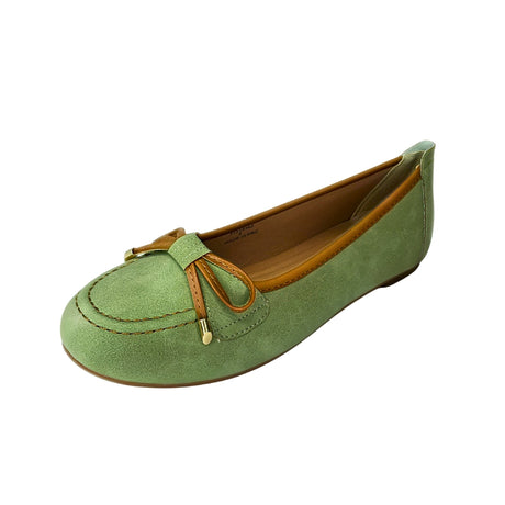 Queue Green Pump With Tan Trim – product image 1