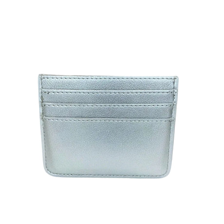 Wild Alice Silver Cardholder – side view