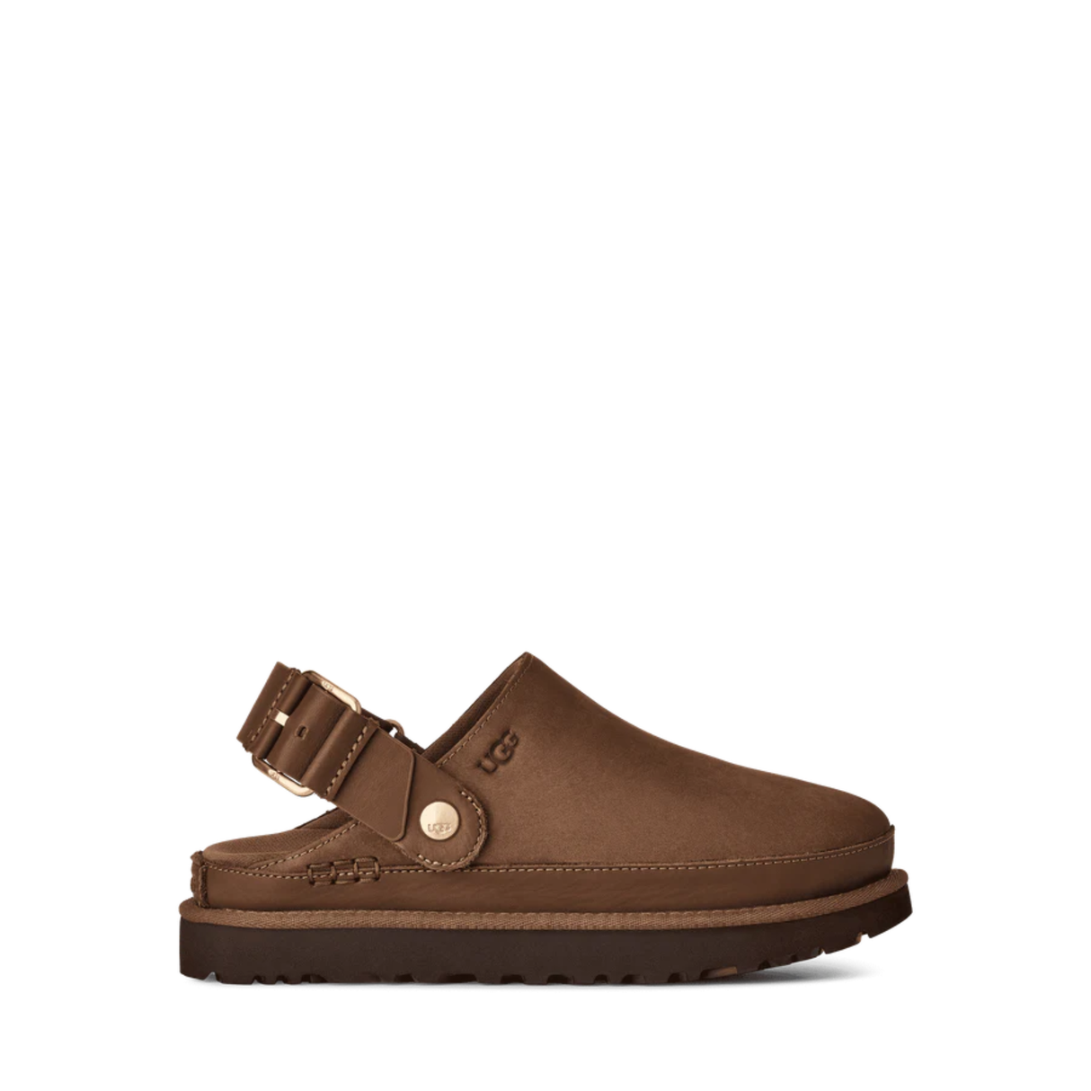 Ugg Goldenstar Villa Clog - Dark Chestnut