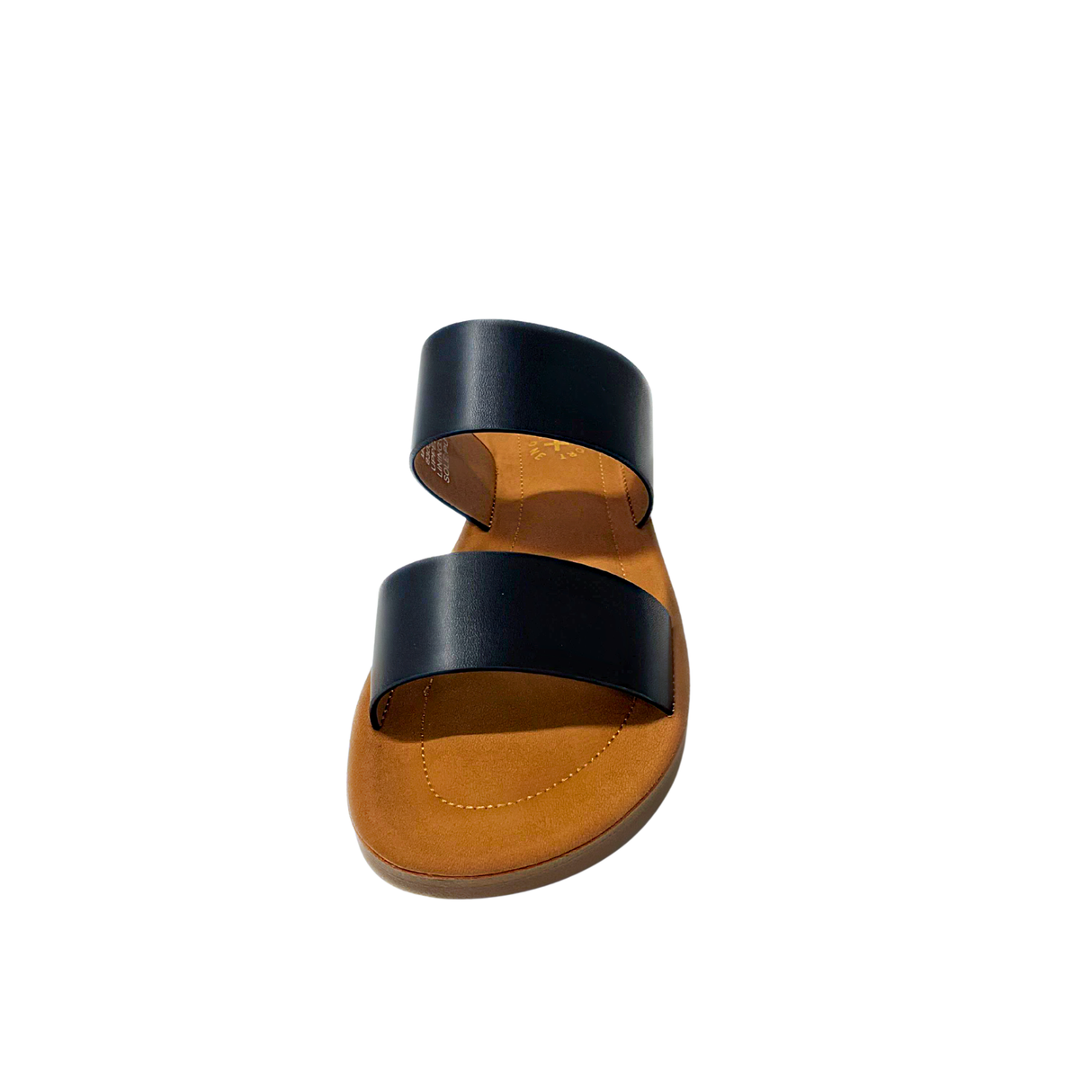 Double Strap Comfort Slip In - Black