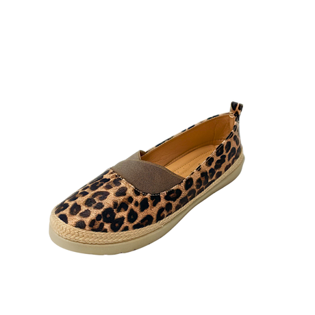 Savoy Comfort Slip On Moccasin - Leopard