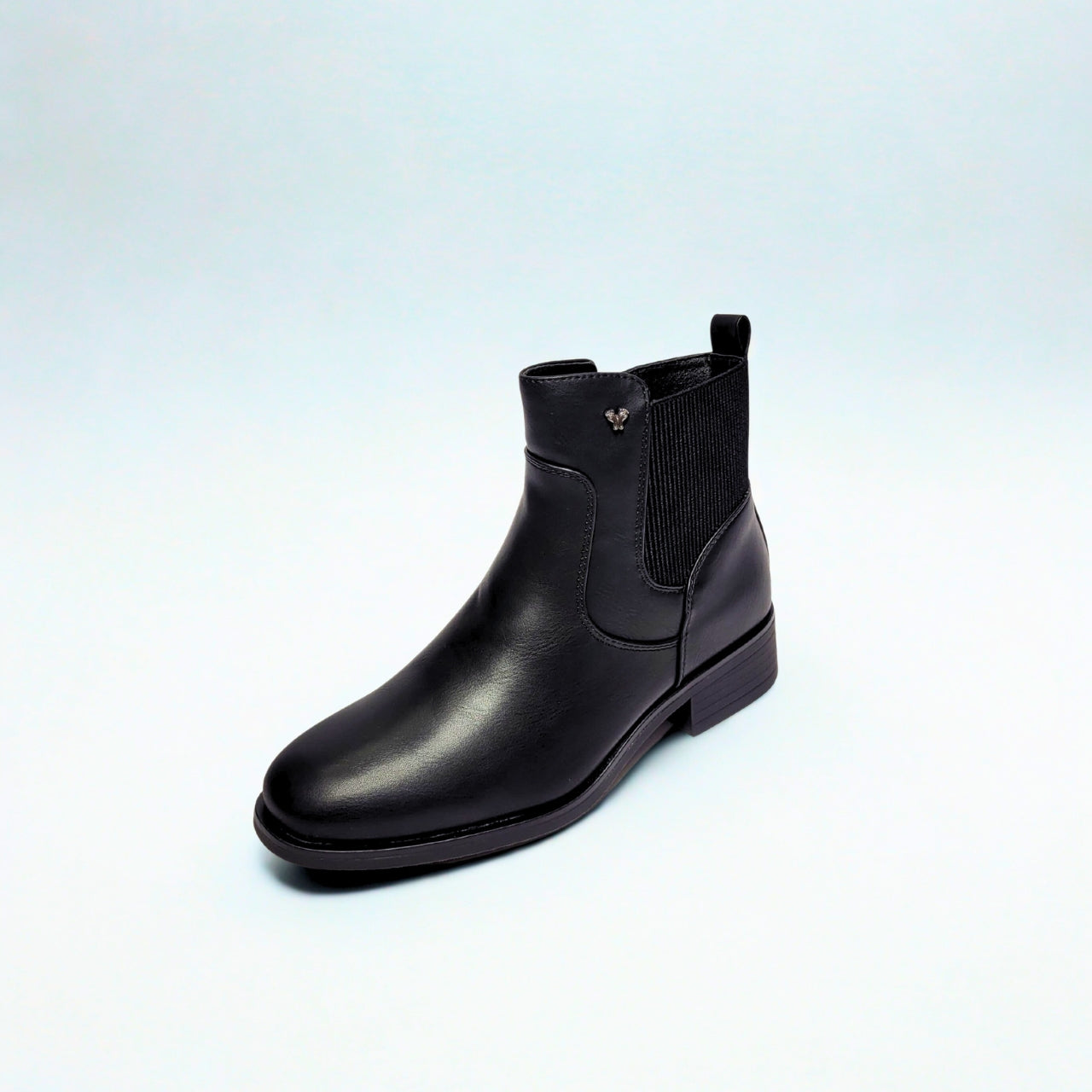 Butterfly classic black ankle boot