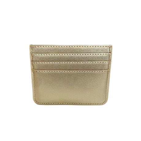 Wild Alice Gold Cardholder – side view
