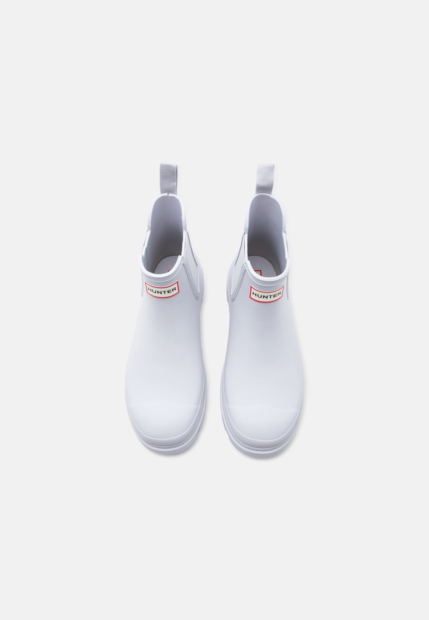 Hunter Downpour Chelsea Boot - Micro Chip (White)