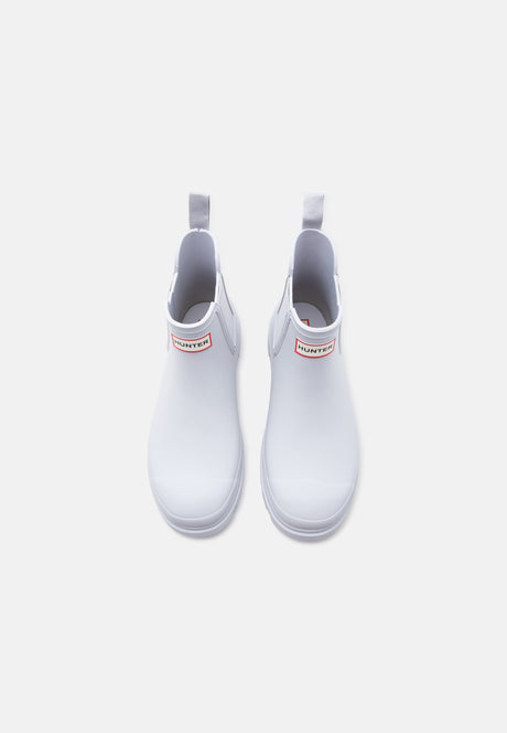 Hunter Downpour Chelsea Boot - Micro Chip – detail shot